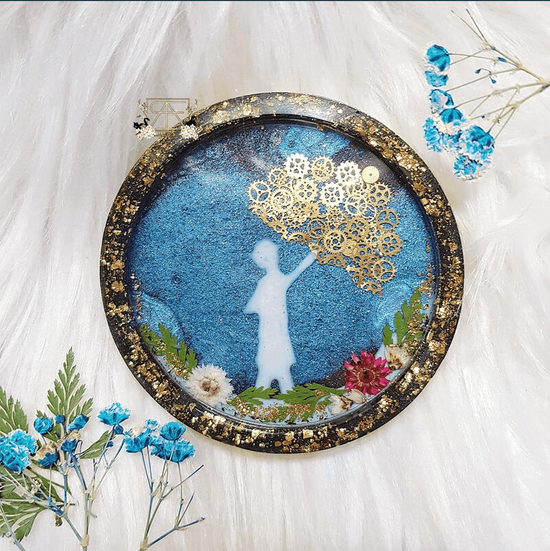 Rimmed Coaster - Php 3k / $65